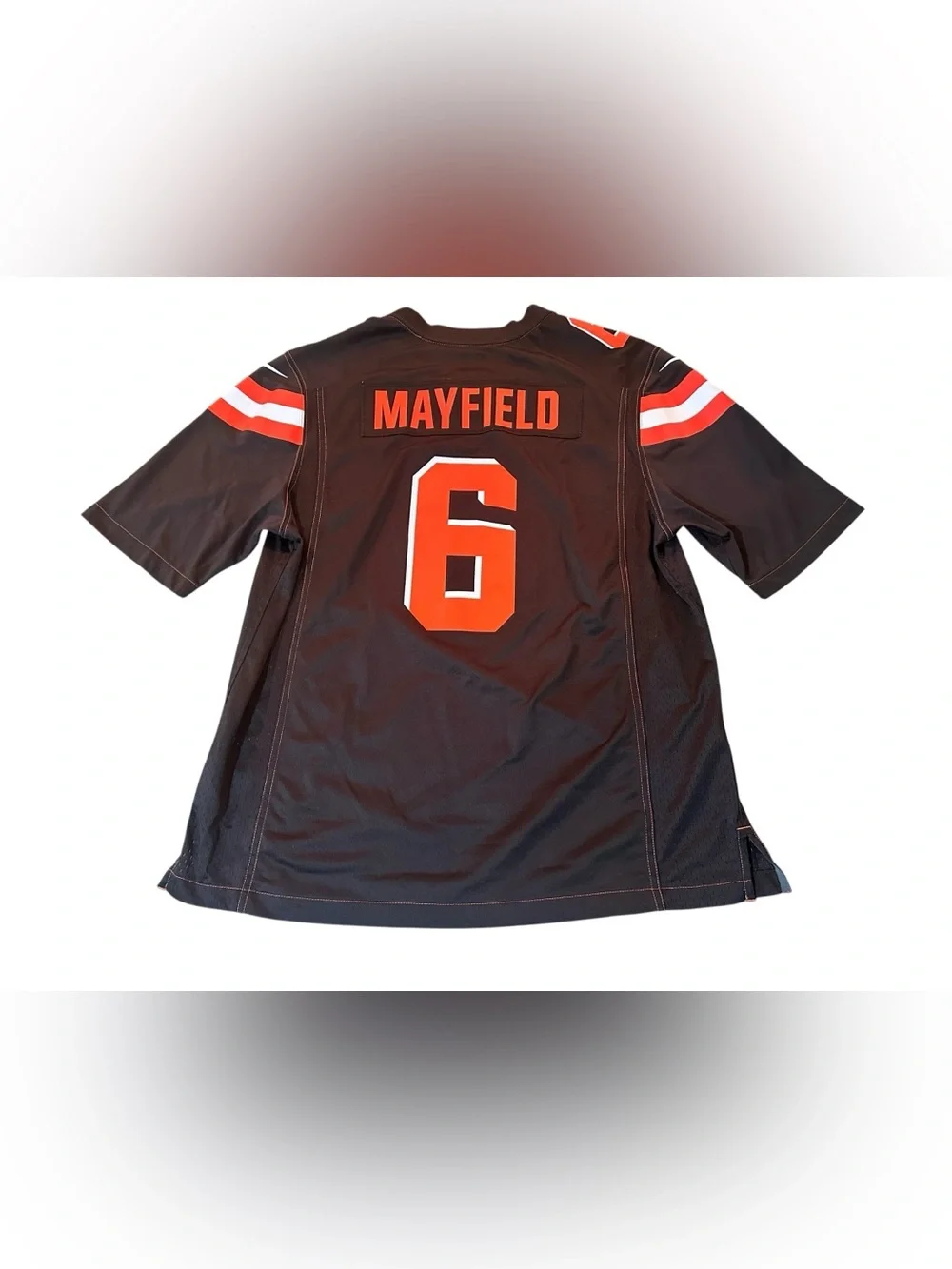 Nike Men Cleveland Browns Baker Mayfield Home Jersey Sz XL - Picture 2 of 8